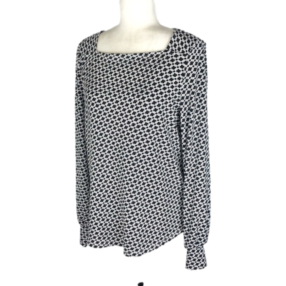 Adrianna Papell square-neck top